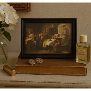 The Doctor by Sir Luke Fildes – 1930s Petrolagar Exhibit Reproduction in Origina